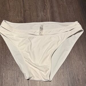 White Bikini Bottom swim brief